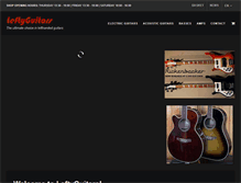 Tablet Screenshot of leftyguitars.be